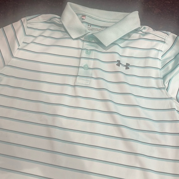 Boys UNDER ARMOR POLO SHIRT.. - Picture 2 of 4